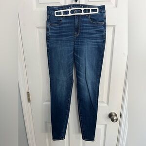 American Eagle Outfitters Dark Blue Skinny Jeans